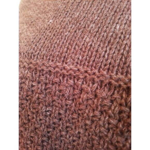 Vintage 1980s era men's brown pullover sweater Cedar Bend. Size XL/Extra Large - Picture 4 of 6